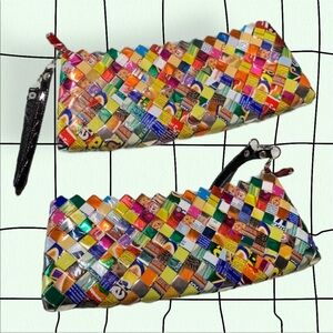 Upcycled Candy Wrapper Clutch